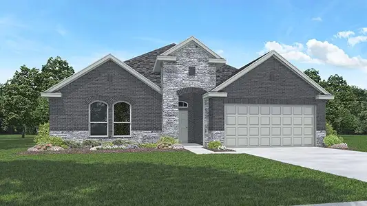 New construction Single-Family house 1150 Imperial Ranch Wy, Dayton, TX 77535 plan Maldonado - image