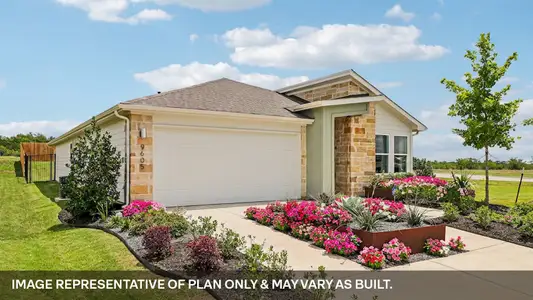 New construction Single-Family house 9525 Buckstitch Saddle Dr, Austin, TX 78724 plan The Forest - image