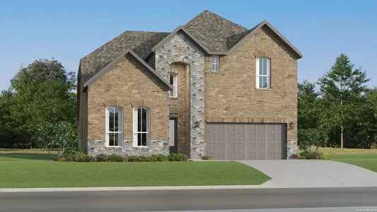 New construction Single-Family house 14427 Mansfield Ml, San Antonio, TX 78245 plan Eden - image