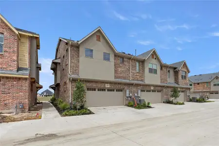 New construction Townhouse house 1240 Armstrong, The Colony, TX 75056 plan Turnberry - image