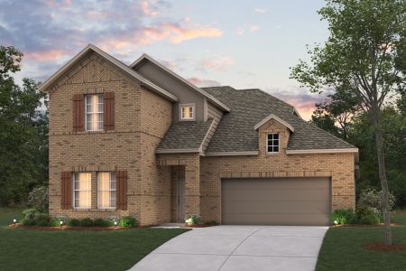 New construction Single-Family house 1001 Birchwood Dr, Crowley, TX 76036 plan Livingston - image