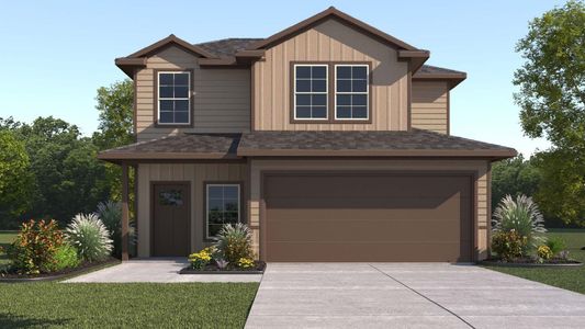 New construction Single-Family house 6714 Canyon Breeze Dr, Rosenberg, TX 77471 plan Florence - image