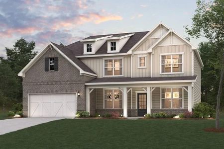 New construction Single-Family house 2674 Harbor Ridge Pass, Gainesville, GA 30507 plan Birch - image