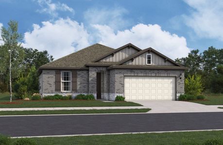 New construction Single-Family house 14427 Daphne Bnd, San Antonio, TX 78253 Brooks- photo 0 0