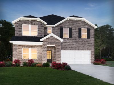 New construction Single-Family house 7238 Baritone Blvd, Fairburn, GA 30213 Taylorsville- photo 0