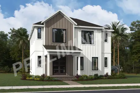 New construction Single-Family house 942 Sw Miller Ave, Palm City, FL 34990 plan Ballade - image