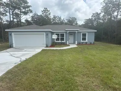 New construction Single-Family house 9571 N San Marco Wy, Citrus Springs, FL 34433 - image