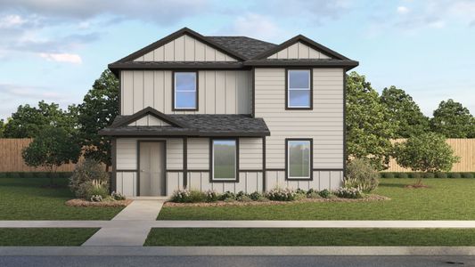 New construction Single-Family house 227 Bardwell Wy, Buda, TX 78610 plan The Opal - image