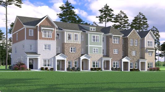 New construction Townhouse house 6132 Knickerbocker St, Mableton, GA 30126 plan KNOLLWOOD - image