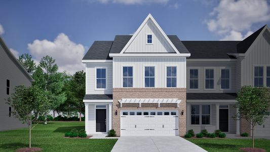 New construction Single-Family house 1200 Bell Heather Rd, Durham, NC 27703 plan Hydrangea - image