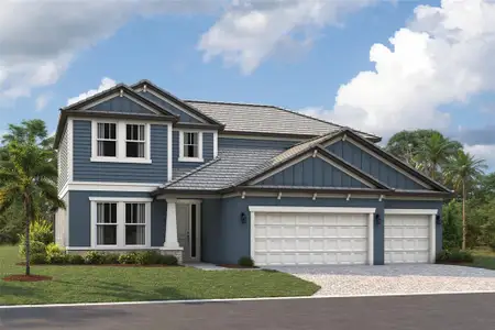 New construction Single-Family house 7558 Hawkstone Dr, Sarasota, FL 34241 plan Juniper - image