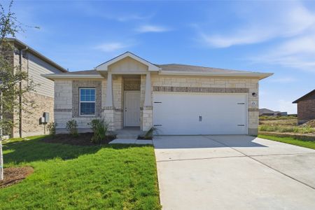New construction Single-Family house 435 Grey Leaf Rd, Buda, TX 78610 plan Pedernales - image