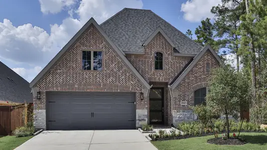 New construction Single-Family house 29869 Amber Brook Dr, Magnolia, TX 77354 plan 2545W - image