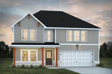 New construction Single-Family house 710 Lipizzan Trce, Hogansville, GA 30230 plan Jodeco Front Porch - image