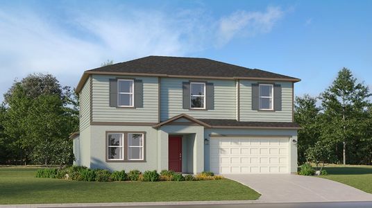 New construction Single-Family house 5958 Yellow Hornbill Ave, Wimauma, FL 33598 plan Honor - image