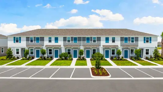 New construction Townhouse house 2203 Portrait St, Kissimmee, FL 34758 plan Ivy - image