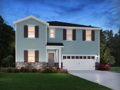New construction Single-Family house 3801 Rosebush Dr, Zebulon, NC 27597 plan Taylorsville - image