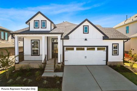 New construction Single-Family house 344 Horsemint Ln, Georgetown, TX 78633 Cooper- photo 0