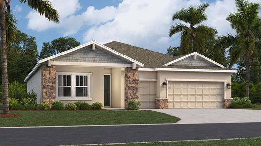 New construction Single-Family house 697 Tundra Lp, Groveland, FL 34736 plan Largo - image