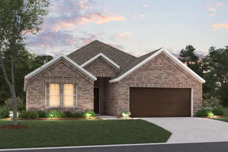 New construction Single-Family house 8024 Butterfield Dr, Sanger, TX 76266 plan Boone - 40' Smart Series - image