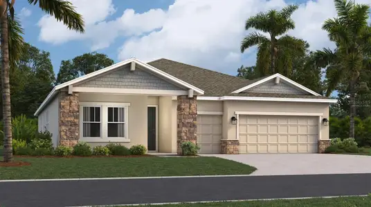 New construction Single-Family house 681 Tundra Lp, Groveland, FL 34736 plan Largo - image