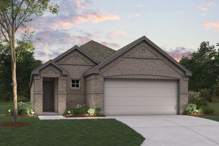 New construction Single-Family house 7620 Spicebush Dr, Ponder, TX 76259 plan Aster - 30' Smart Series - image