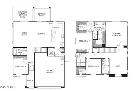 New construction Single-Family house 22351 W Monona Ln, Surprise, AZ 85387 plan 3505 - image