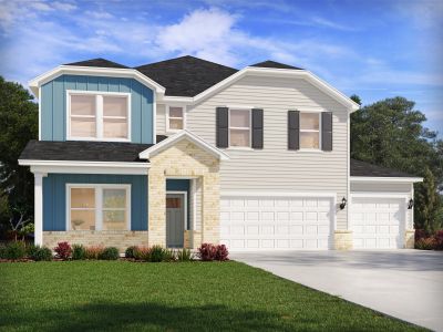 New construction Single-Family house 100 Stradshire Ct, Zebulon, NC 27597 plan Taylorsville - image
