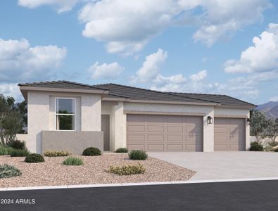 New construction Single-Family house 11812 N Eva Ln, Maricopa, AZ 85139 Poppy Homeplan- photo 0 0