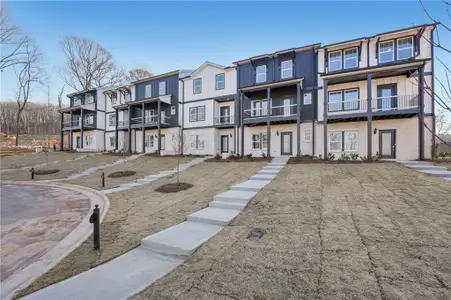 New construction Townhouse house 6440 Pinin Pl, Cumming, GA 30041 - image