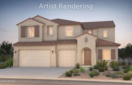 New construction Single-Family house 16080 W Red Bird Rd, Surprise, AZ 85387 plan Messina - image