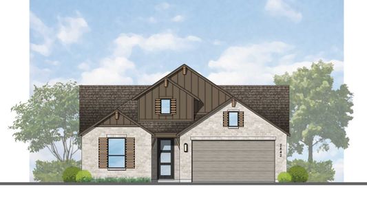 New construction Single-Family house 18215 Hardy Fir Ct, Conroe, TX 77302 VanGogh Plan- photo 0