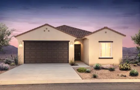 New construction Single-Family house 25173 W Chanute Pass, Buckeye, AZ 85326 plan Verbena - image