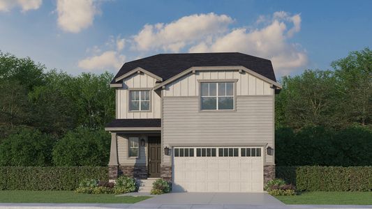 New construction Single-Family house 7895 School House Dr, Colorado Springs, CO 80908 plan C302 - image