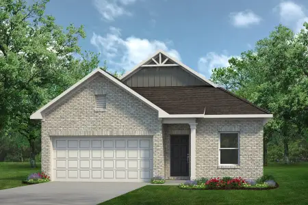 New construction Single-Family house 2518 Outpost Canyon Dr, Iowa Colony, TX 77583 plan The Oakshire II - image