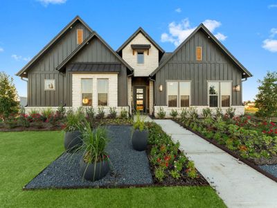 New construction Single-Family house 32411 Ebony Jewelwing Ct, Fulshear, TX 77441 plan Teramo - image