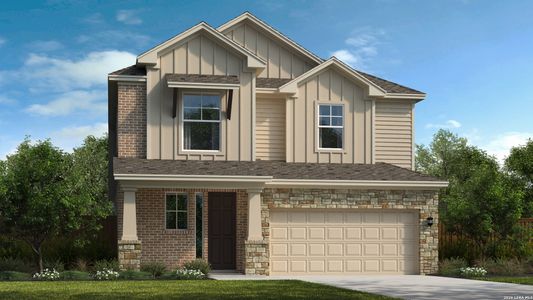 New construction Single-Family house 6038 Edna Pt, New Braunfels, TX 78130 plan Natalia - image