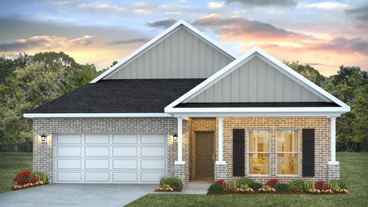 New construction Single-Family house 145 Eunola Ln, Freeport, FL 32439 plan Riverside - image