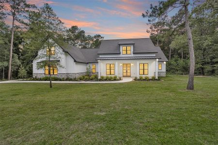 New construction Single-Family house 9384 Cedar Bnd, Plantersville, TX 77363 - image