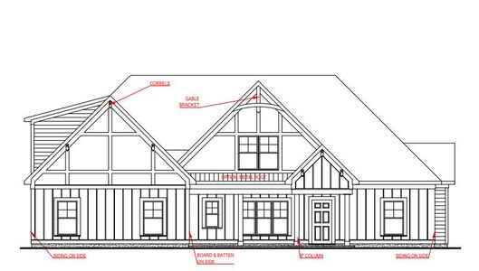 New construction Townhouse house Fayetteville, GA 30215 plan Sutton F - image