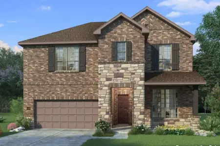 New construction Single-Family house 7514 Striped Maple Dr, Fulshear, TX 77441 plan Fulshear Lakes Hemlock 2961 - image