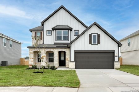 New construction Single-Family house 12848 Red Apple Rd, Schertz, TX 78154 plan Jordan - image