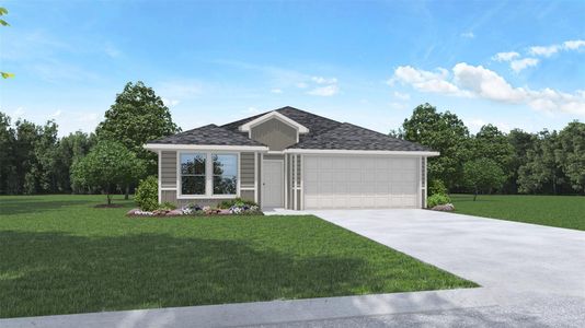 New construction Single-Family house 23191 Teakwood Hills Dr, Splendora, TX 77372 plan Gaven - image