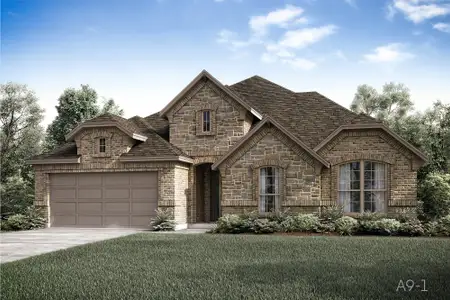 New construction Single-Family house 1868 Vista Wy, Waxahachie, TX 75165 plan Hartford - image