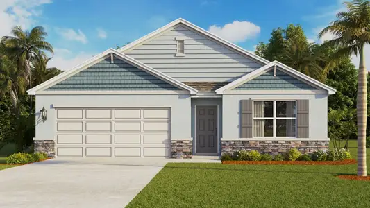 New construction Townhouse house 1848 Southbury Dr, Kissimmee, FL 34744 plan Cali - image