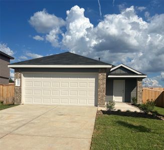 New construction Single-Family house 40838 Hawthorne Glades St, Magnolia, TX 77354 Estero- photo 0