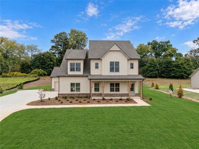 New construction Single-Family house 388 Races Rd, Hoschton, GA 30548 - image