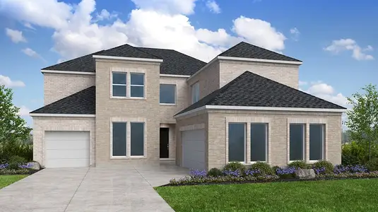 New construction Single-Family house 1100 Tupelo Lndg, Argyle, TX 76226 plan Pearl - image