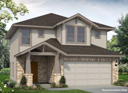 New construction Single-Family house 21027 Sweet Bluebell Cir, Tomball, TX 77377 plan Sorella 1782 - image