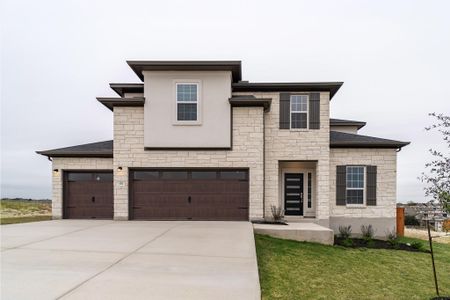 New construction Single-Family house 109 Joy Ln, Liberty Hill, TX 78642 plan Hayden - image